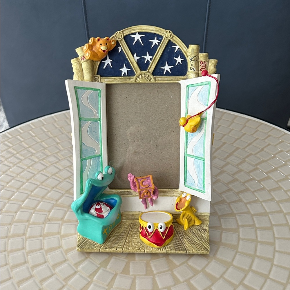 Whimsical Multicolor Photo Frame